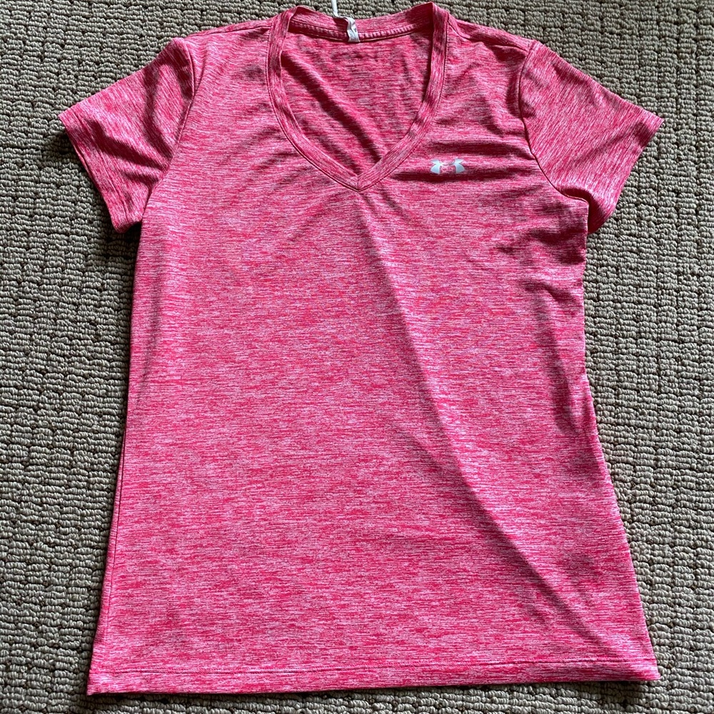 Pink Under Armour Dry-Fit T-shirt!!!!